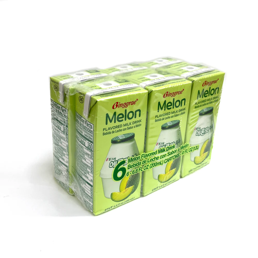 Melon Flavored Milk Drink