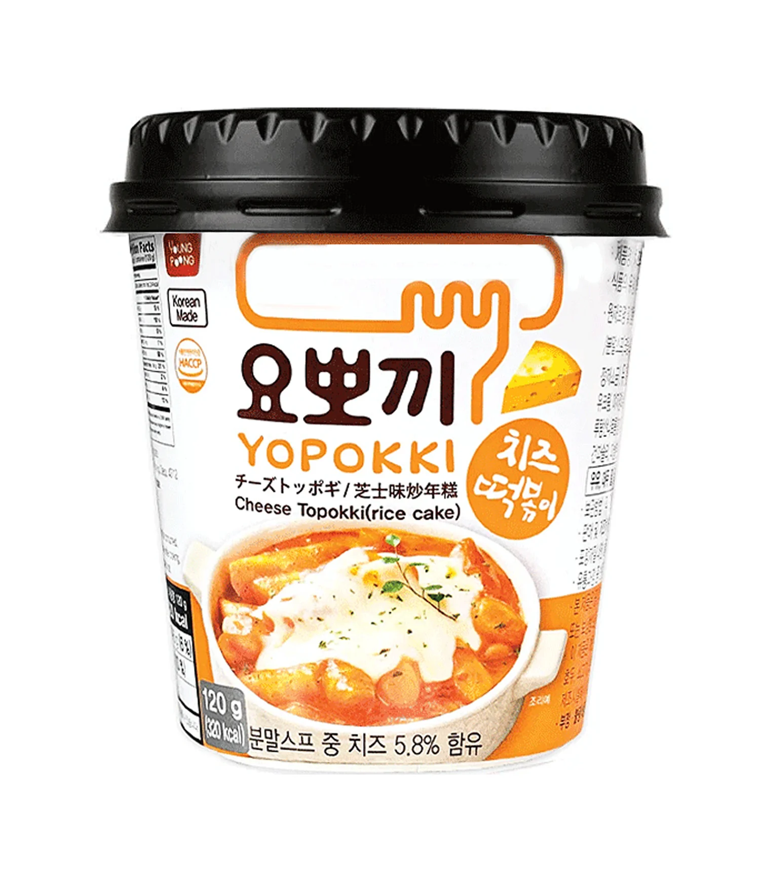 (NEW) Yopokki Cheese Topokki
